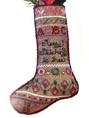 Calico Crossroads Merry Stitching Counted Thread Design Pattern